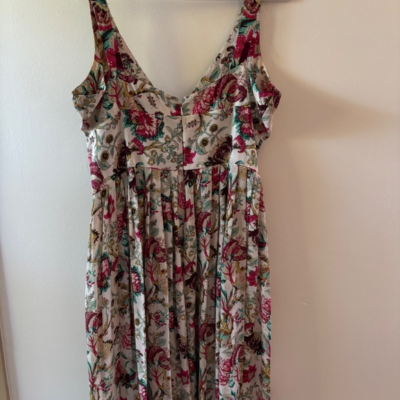 💥ULTRA RARE Anthropologie Plenty Tracy Reese Dress Size 12 floral spring - Picture 7 of 16